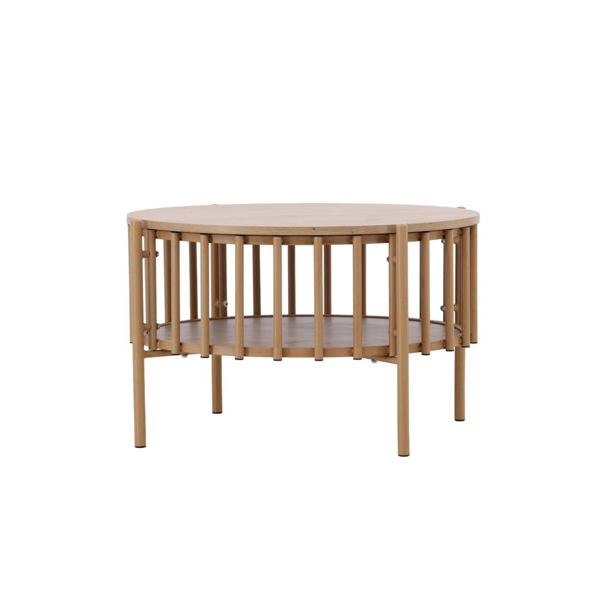 Voir la diapositive 3 : Paris Prix Table basse design  rubbo  80cm naturel