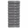 Voir la diapositive 1 : VIDAXL Serviettes de douche de qualité supérieure SOLUND 10 pcs gris