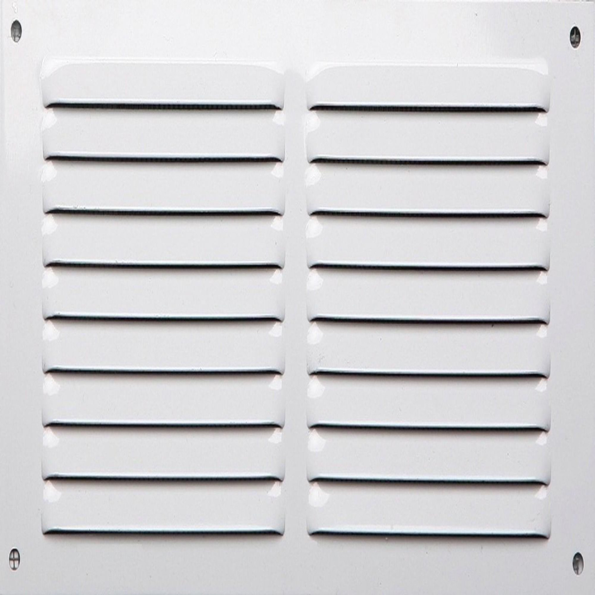 CENTRALE BRICO Grille d'aération aluminium laqué, L.15 x l.30 cm