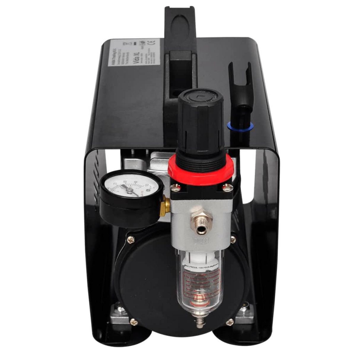 VIDAXL Kit de compresseur d'aerographe avec 3 pistolets