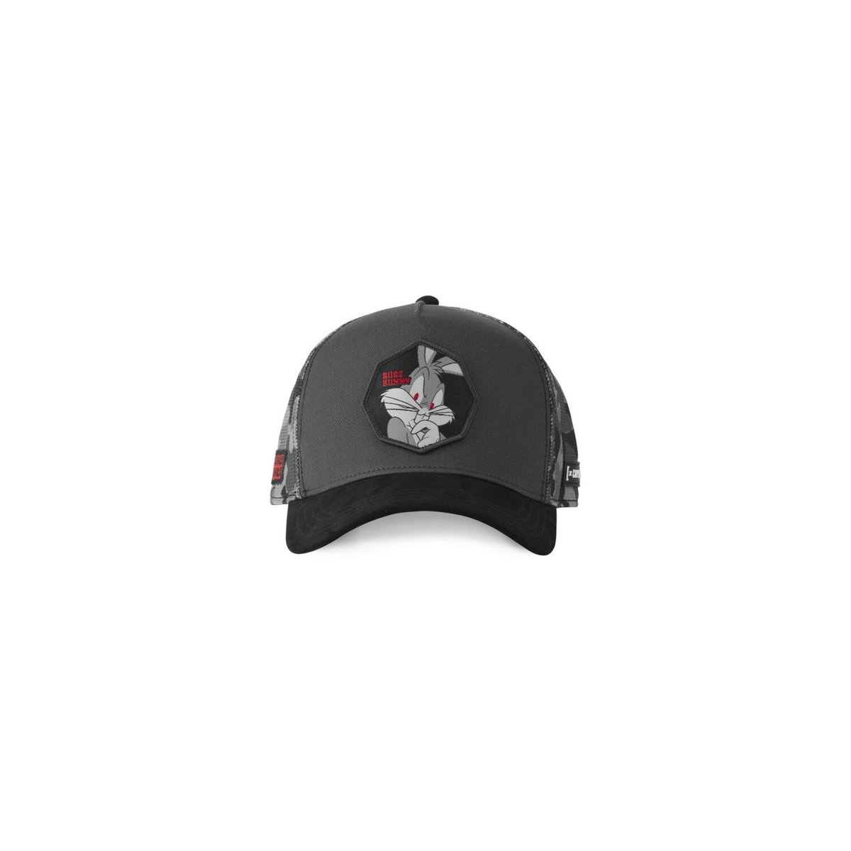CAPSLAB Casquette trucker premium avec filet effet Bambou Looney Tunes Bugs