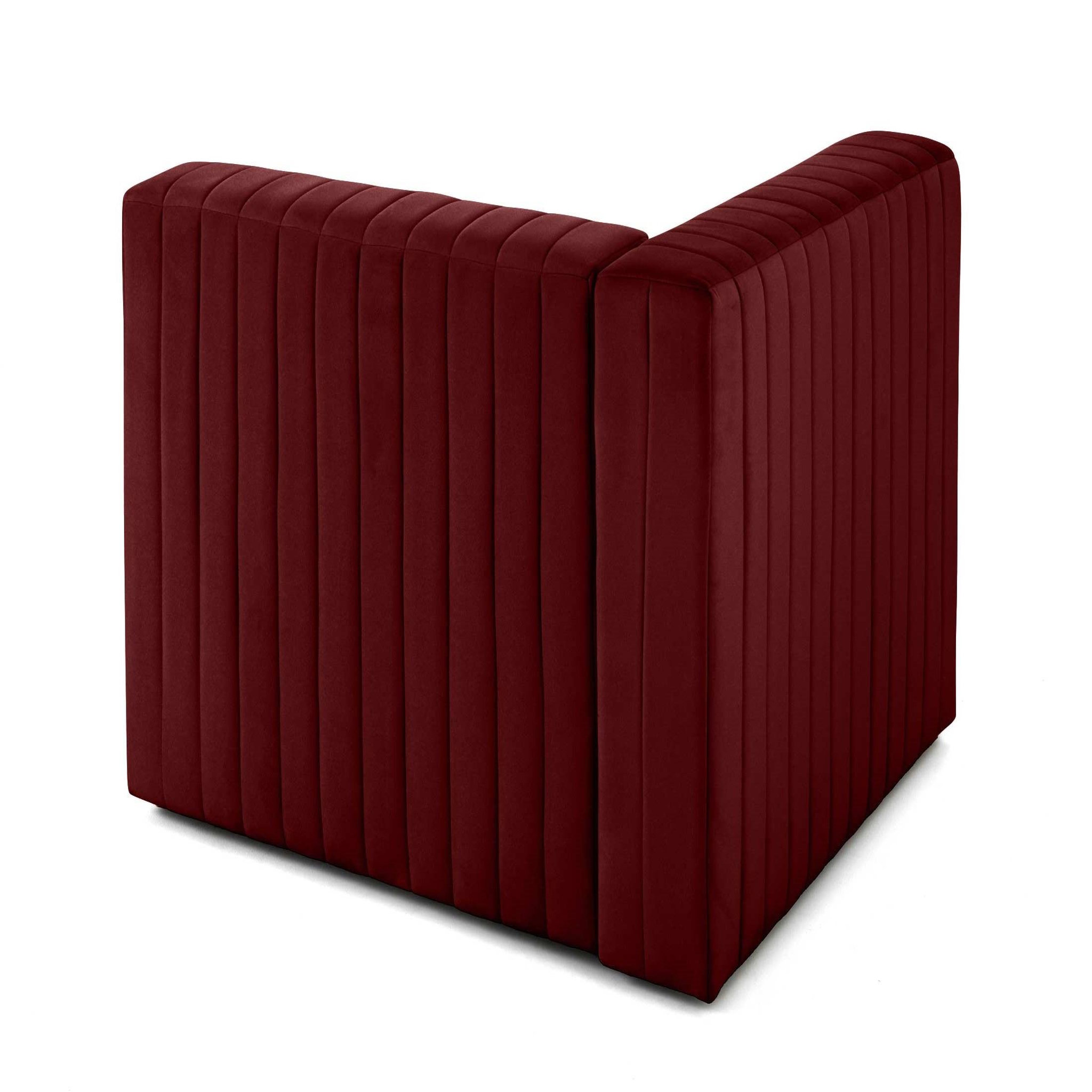 Voir la diapositive 4 : LISA DESIGN Nova - module d'assise gauche - en velours