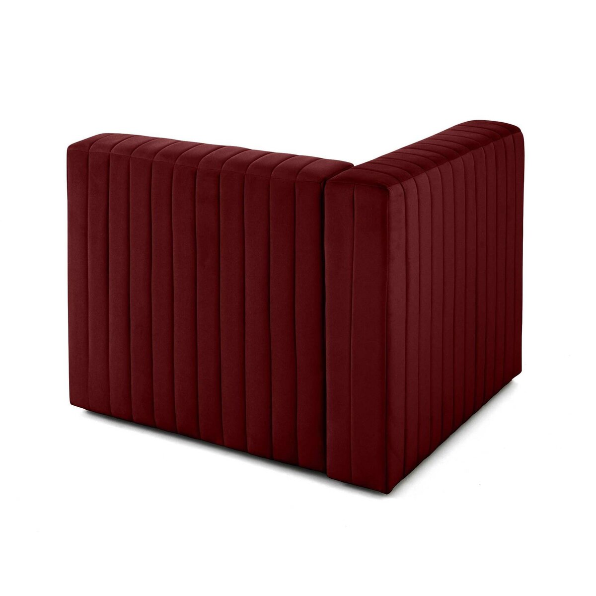 LISA DESIGN Nova - module d'assise gauche - en velours