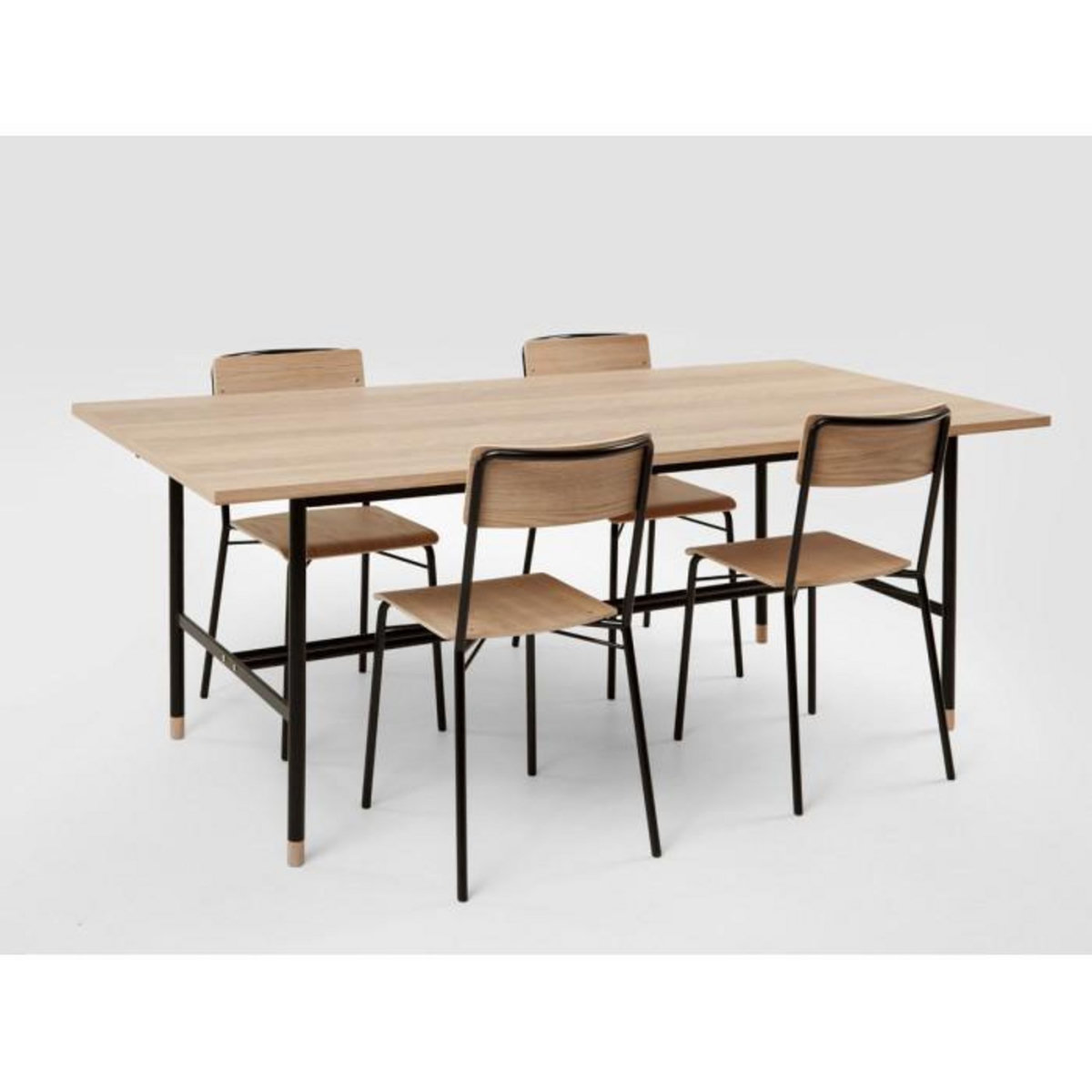 Paris Prix Table de Repas Design  Jugend  200cm Chêne