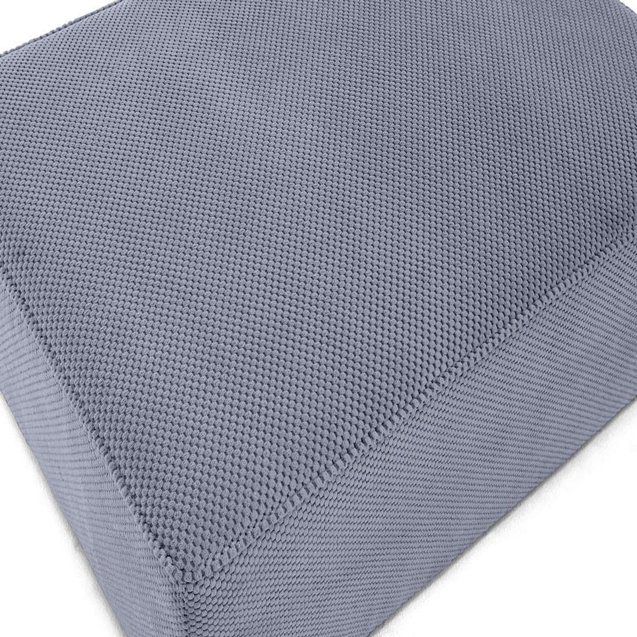 Voir la diapositive 5 : BEST MOBILIER Topaze - pouf - en velours texturé
