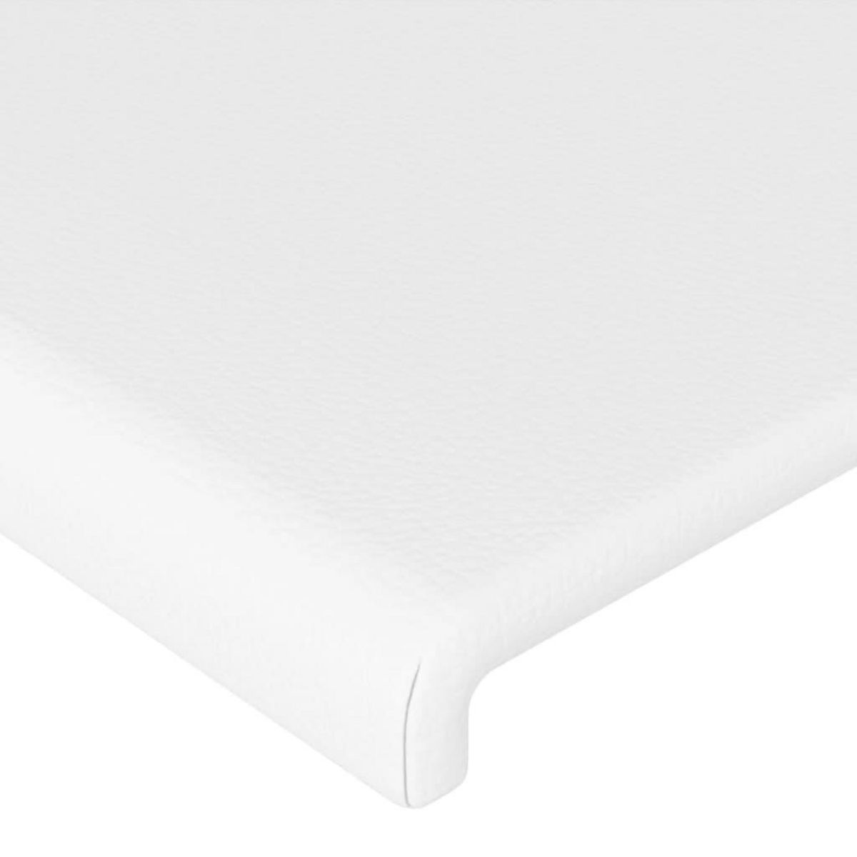 VIDAXL Tete de lit Blanc 80x5x78/88 cm Similicuir
