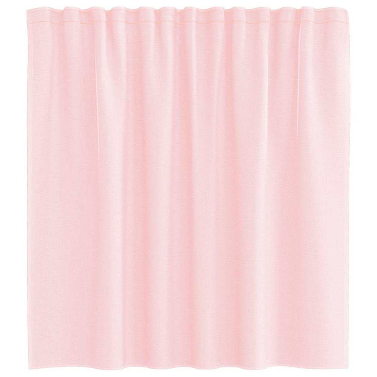 VIDAXL Rideaux en voile avec boucles 2 pcs rose clair 140x140 cm