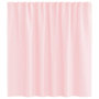 Voir la diapositive 4 : VIDAXL Rideaux en voile avec boucles 2 pcs rose clair 140x140 cm