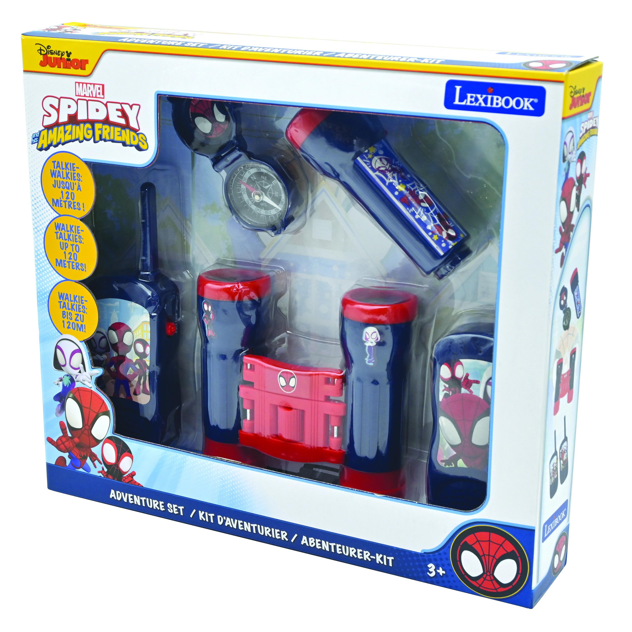 Voir la diapositive 5 : Lexibook Kit d'aventurier Spidey et ses amis extraordinaires