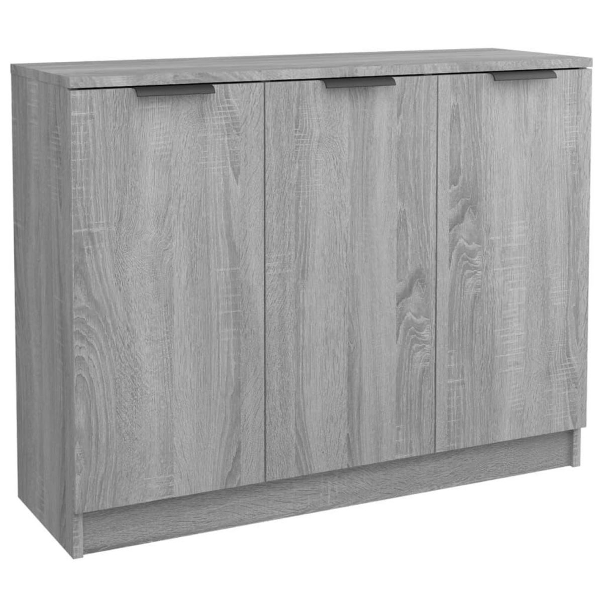 VIDAXL Buffet Sonoma gris 90,5x30x70 cm Bois d'ingenierie