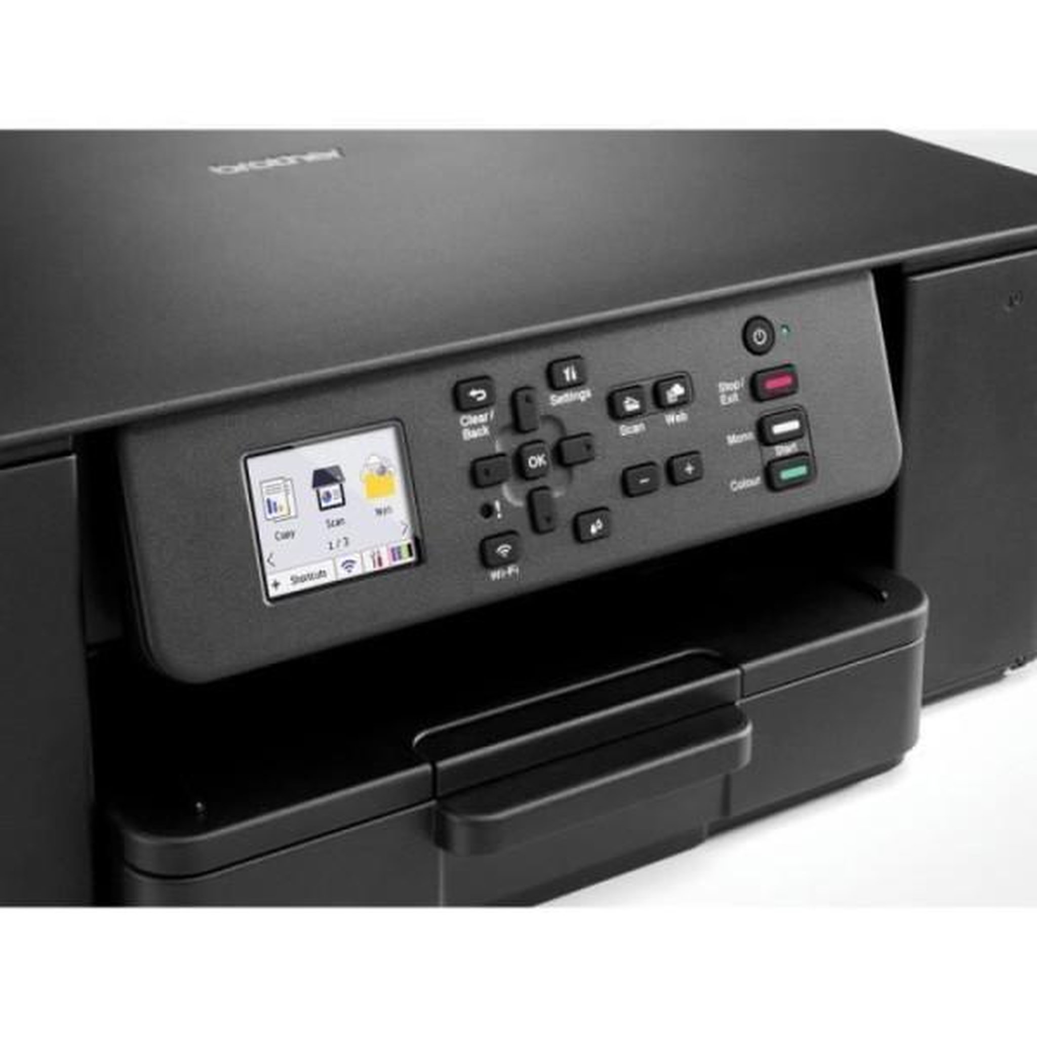Voir la diapositive 4 : Brother Imprimante multifonction 3-en-1 - BROTHER - DCP-J1310DW - Wi-Fi - Jet d'encre - A4