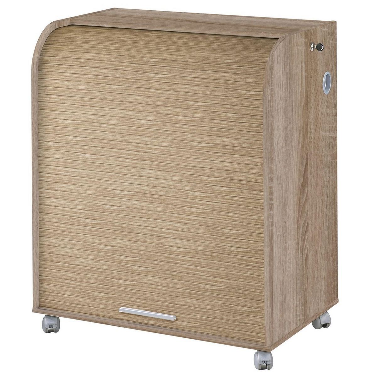 Bureau droit à roulettes L79.2cm BILLY