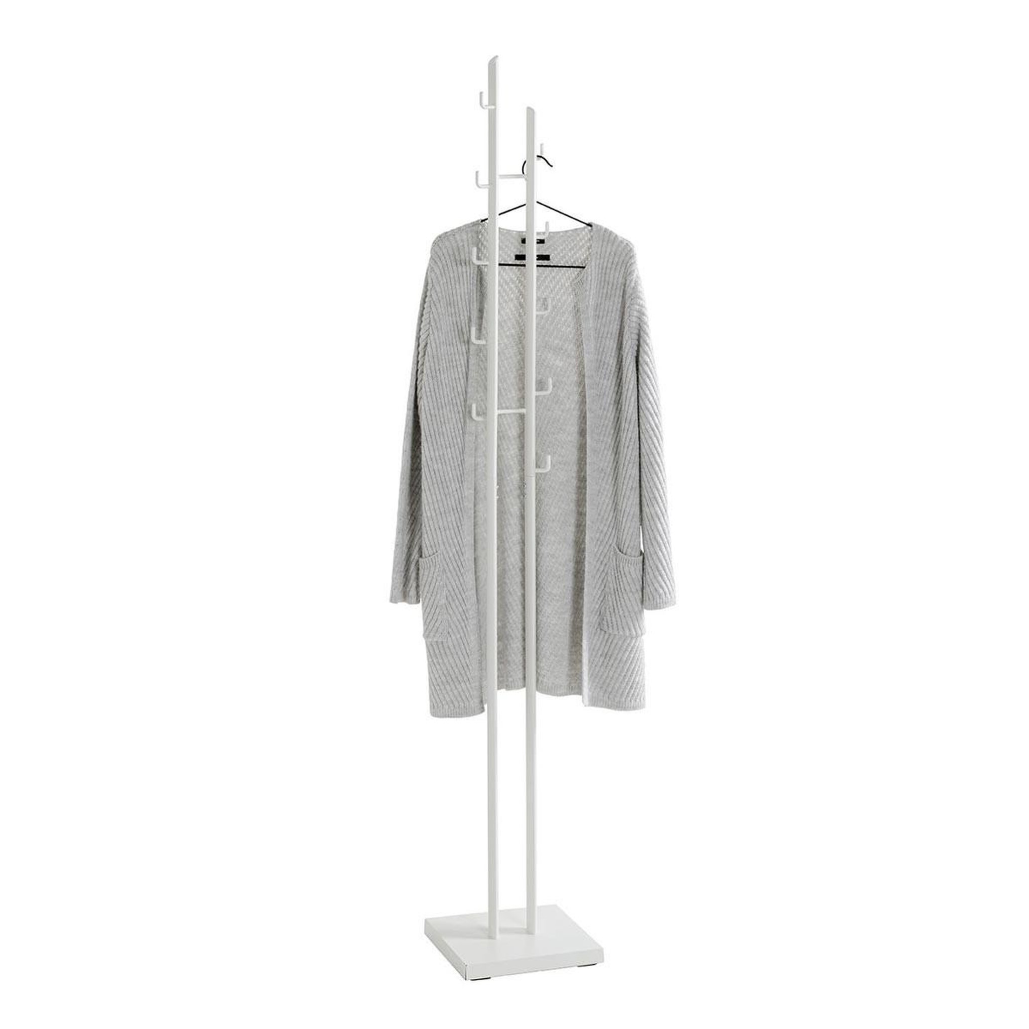 Voir la diapositive 2 : Paris Prix Porte-manteau design  ruby  176cm blanc