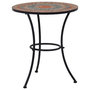 Voir la diapositive 1 : VIDAXL Table de bistro mosaïque Orange/gris 60 cm Ceramique