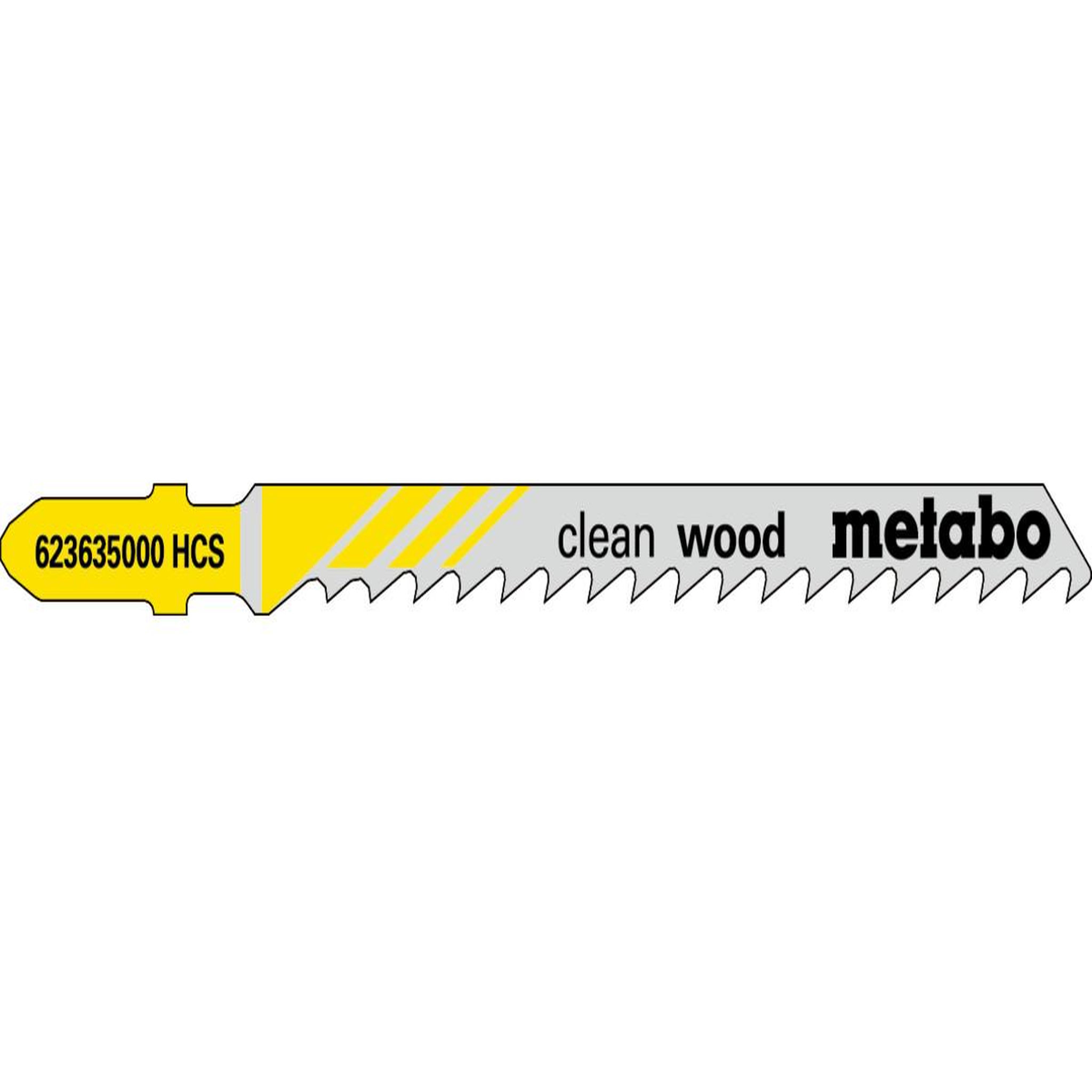 METABO SAS 5 Lames scie sauteuse HCS 74 mm/ 4,0 pour scie sauteuse