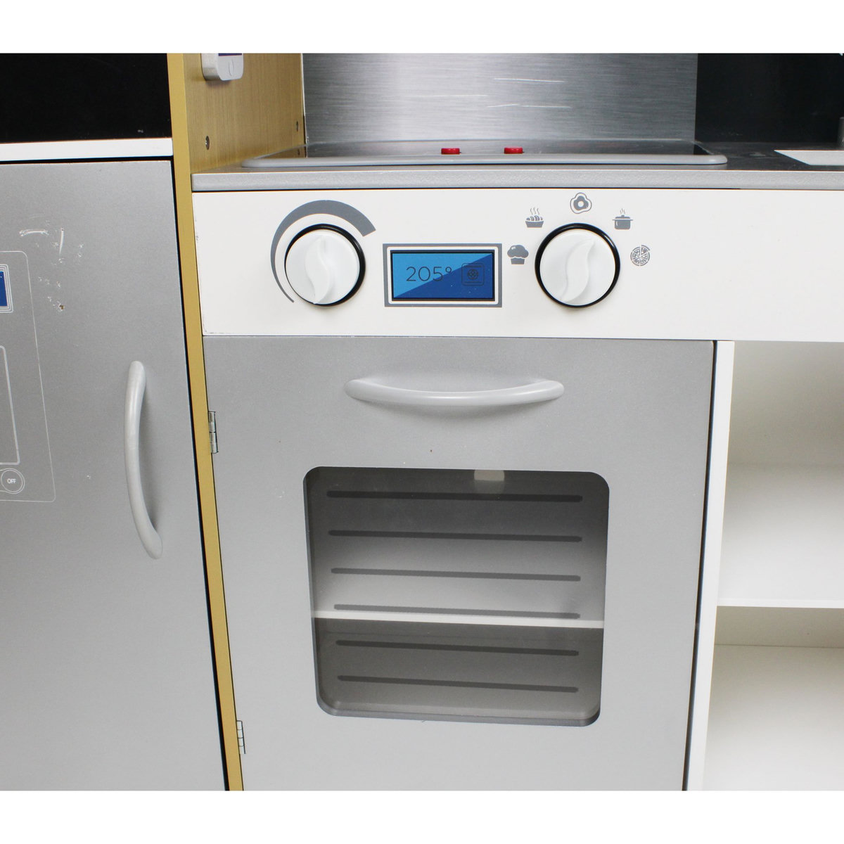 LG DISTRIBUTION Maxi cuisine en bois XXL avec fonctions sonores