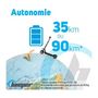 Voir la diapositive 3 : BEEPER Trottinette electrique avec alarme 10 Pouces - BEEPER - MAX FX10-G2-8 - 500W - 48V - 8Ah