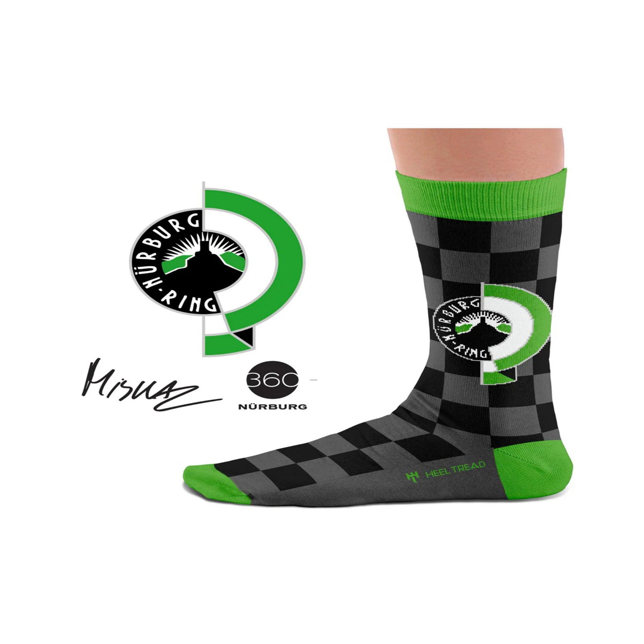Voir la diapositive 3 : SOCK AFFAIRS Chaussettes nürburgring ancien logo