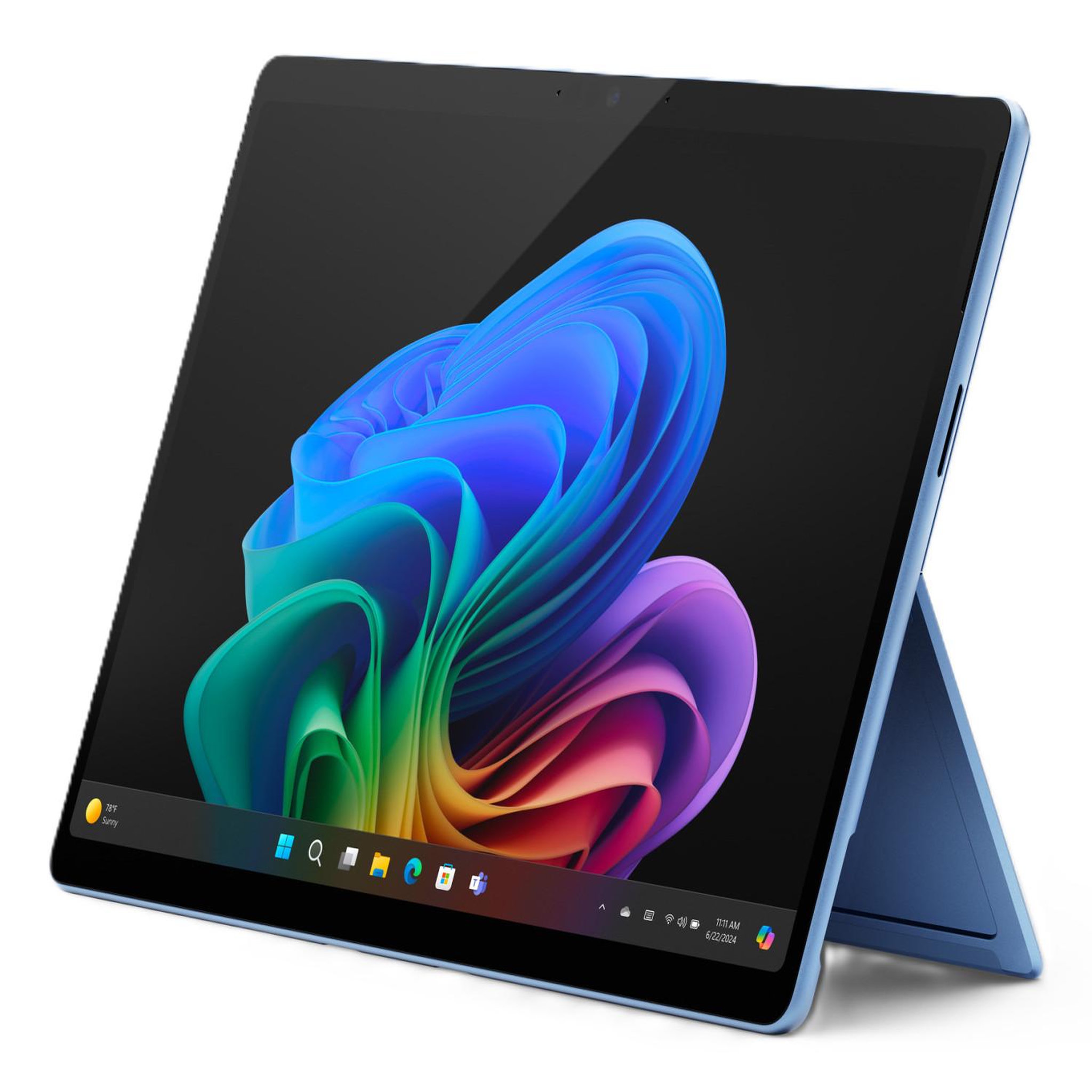 Voir la diapositive 1 : MICROSOFT Microsoft surface pro 11 copilot+ pc qualcomm snapdragon 512 go 33 cm (13 ) 16 go wi-fi 7 (802.11be) windows 11 home bleu