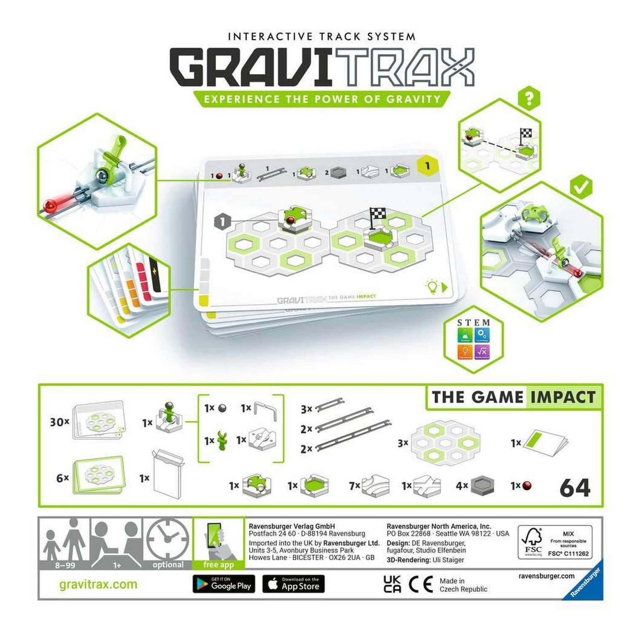 Voir la diapositive 5 : RAVENSBURGER Ravensburger - Gravitrax The Game - Impact 270163