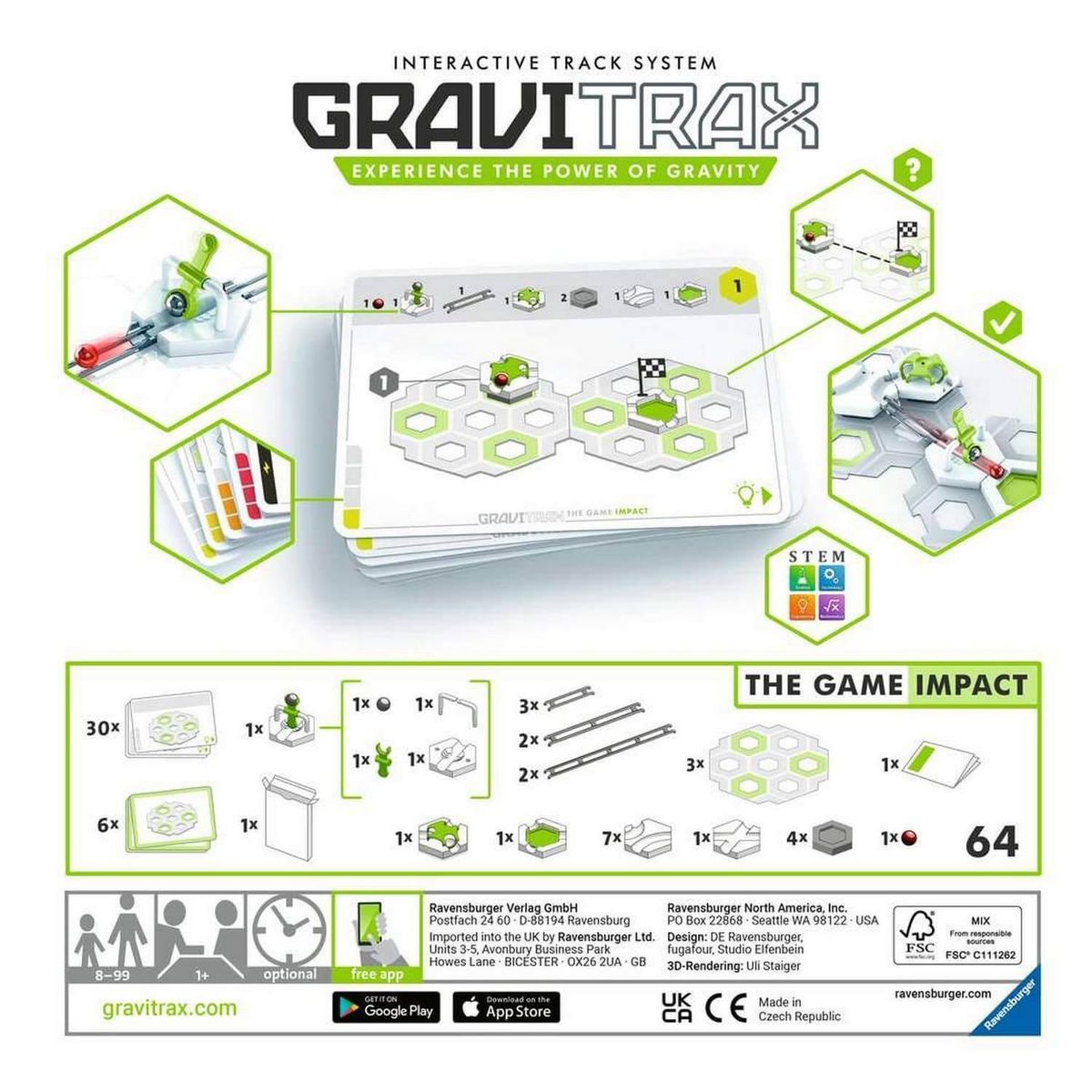 RAVENSBURGER Ravensburger - Gravitrax The Game - Impact 270163