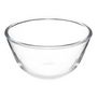 Voir la diapositive 2 : Paris Prix Saladier en Verre  Couvercle Bambou  1L Transparent