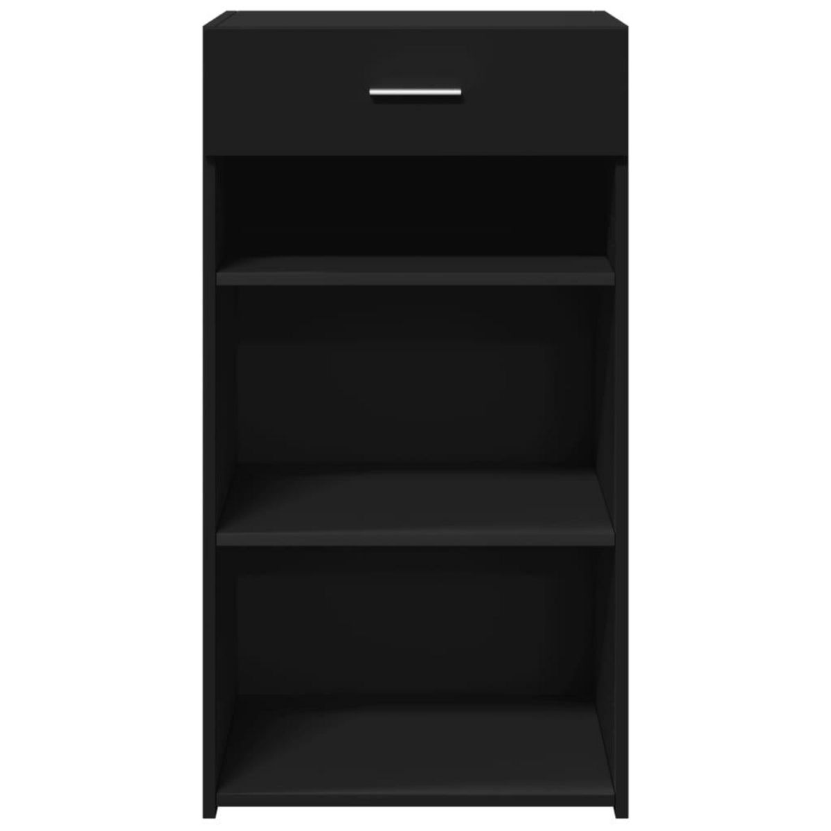 VIDAXL Buffet noir 50x42,5x93 cm bois d'ingenierie