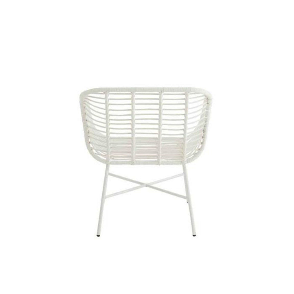 Paris Prix Chaise de Jardin Design  Celeste  82cm Blanc