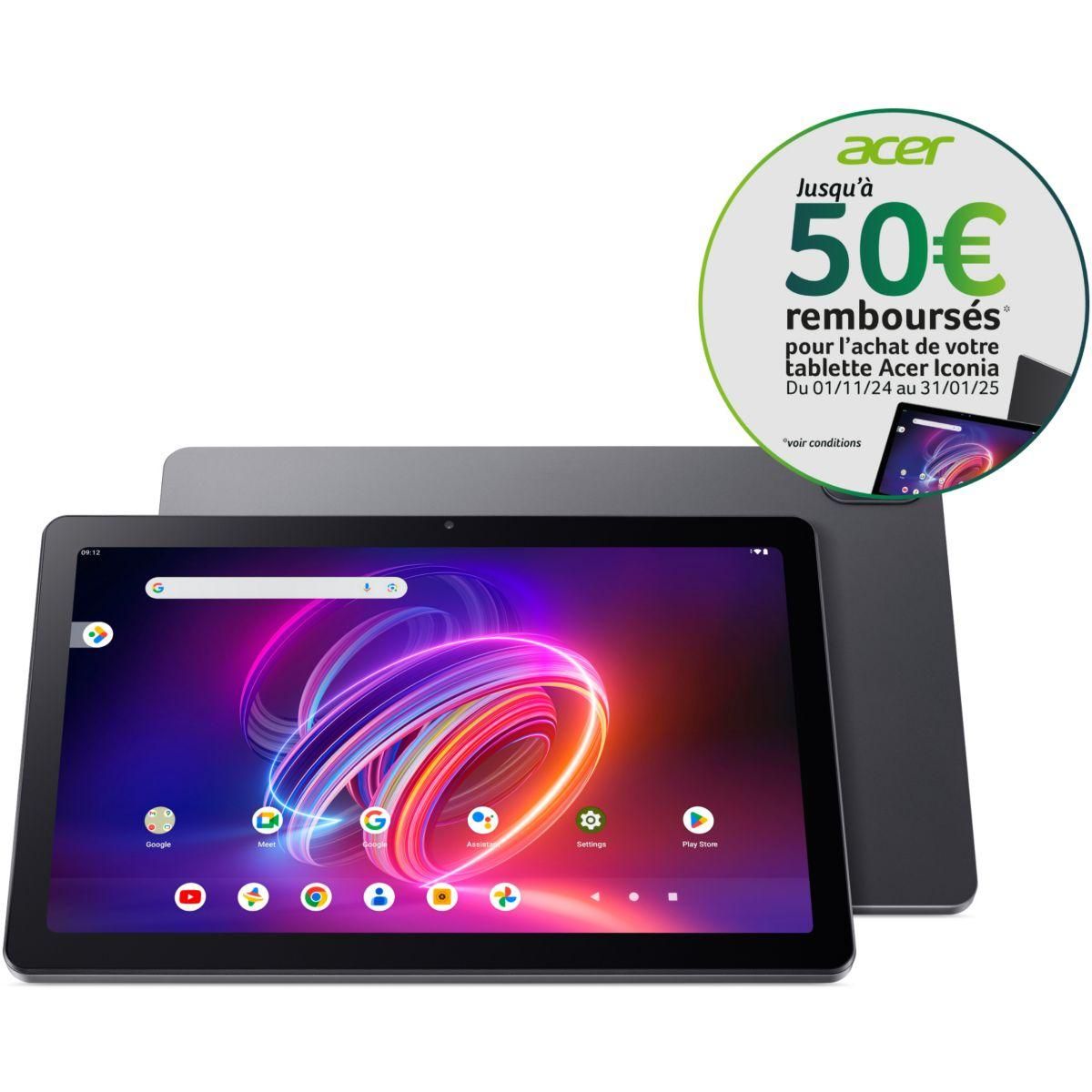 ACER Tablette Android Iconia P10-21Q-86BJ 128Go Noir