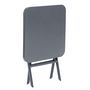 Voir la diapositive 3 : HESPERIDE Table d'appoint de jardin carrée Greensboro - Gris Graphite