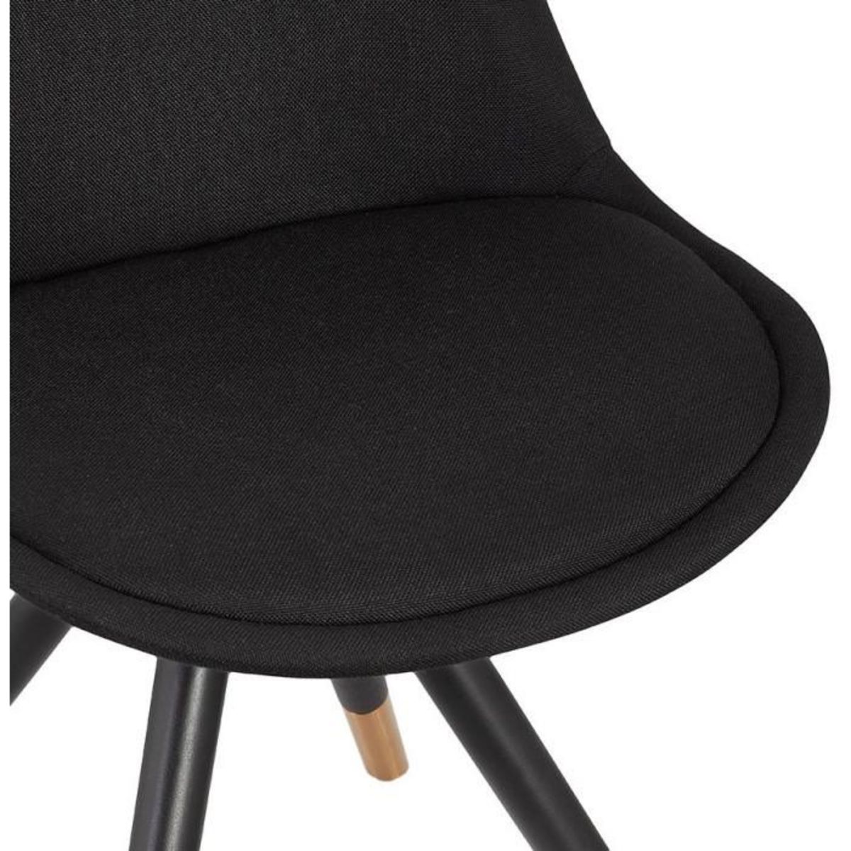Paris Prix Chaise Design  Caxlo  83cm Noir & Or
