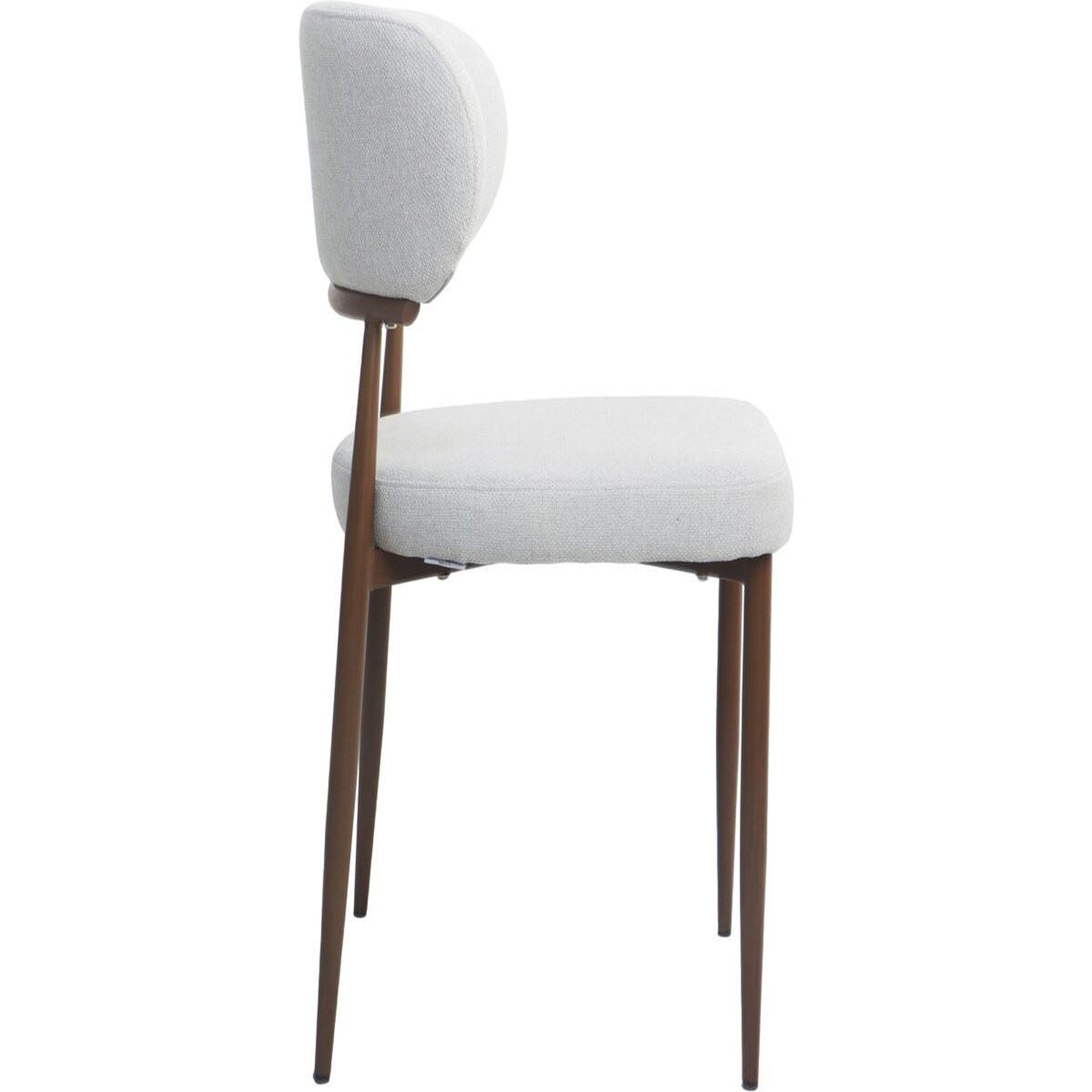 Voir la diapositive 5 : Habitat et Jardin Lot de 2 chaises de salle à manger imitation bois  elora  - gris clair