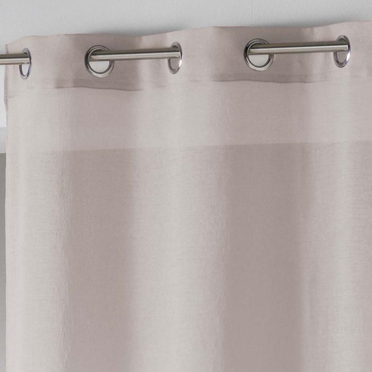 Paris Prix Rideau Voilage  Telma  140x240cm Taupe