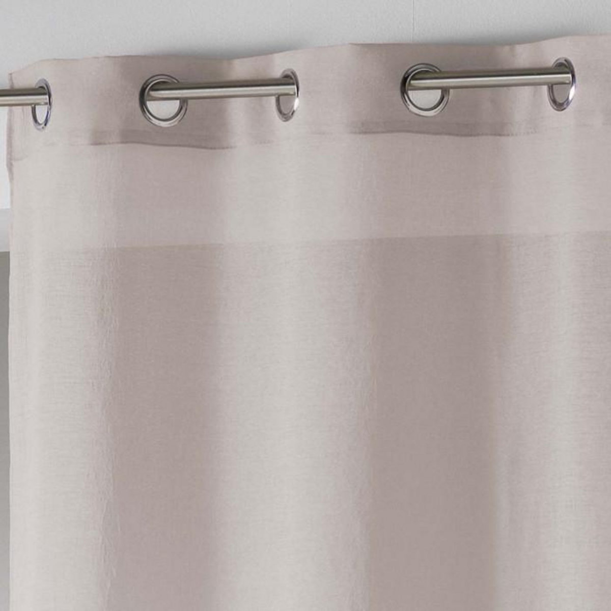 Paris Prix Rideau Voilage  Telma  140x240cm Taupe