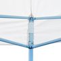 Voir la diapositive 5 : VIDAXL Tente de reception pliable avec parois 3 x 6 m Acier Blanc