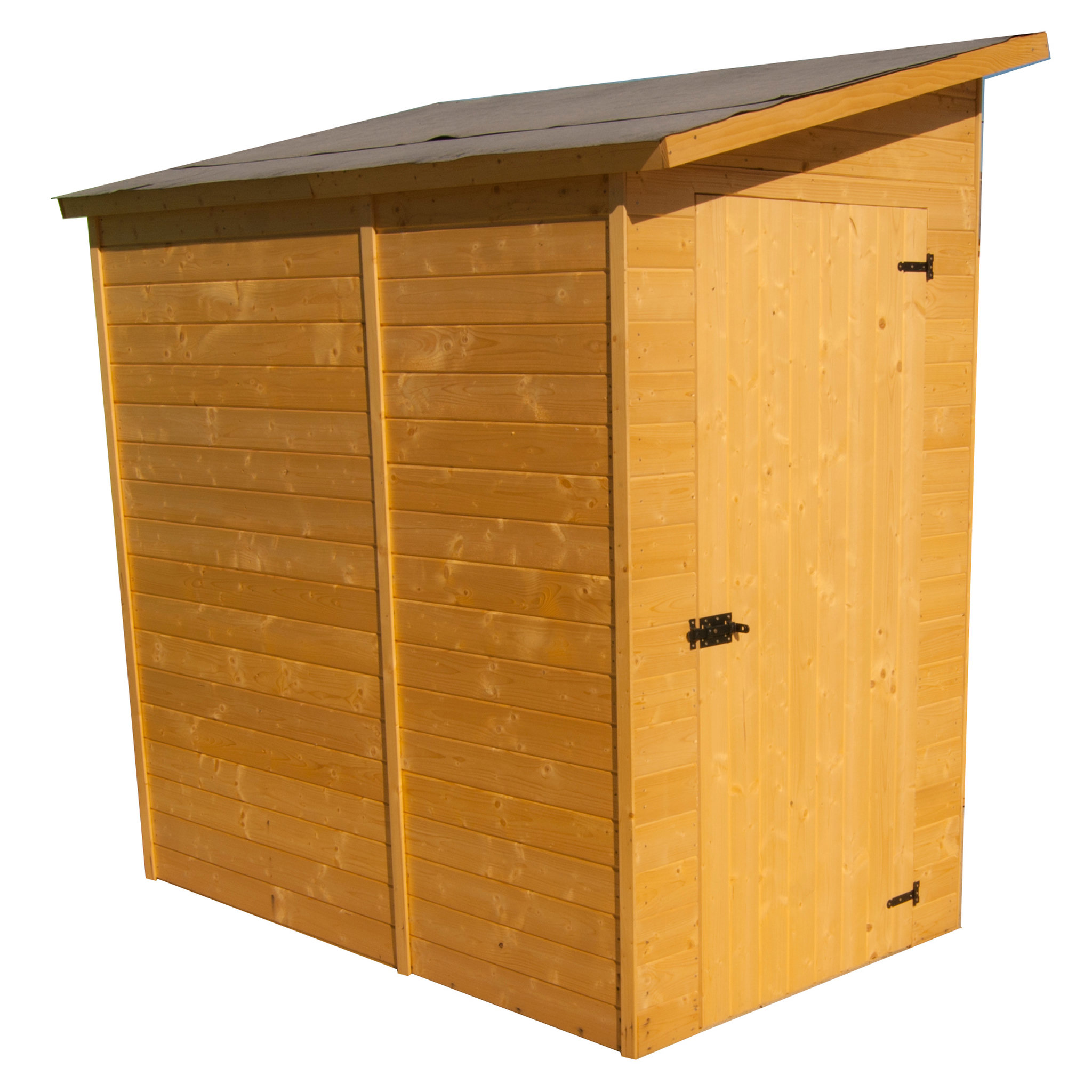 Voir la diapositive 2 : Habrita Abri de jardin bois adossable Skive 2.37m²