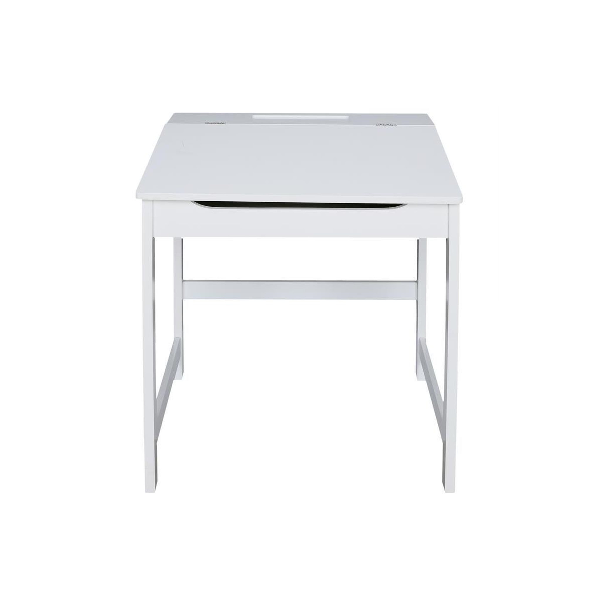 Voir la diapositive 1 : HOME DECO KIDS Bureau pupitre déco  charlie  52cm blanc