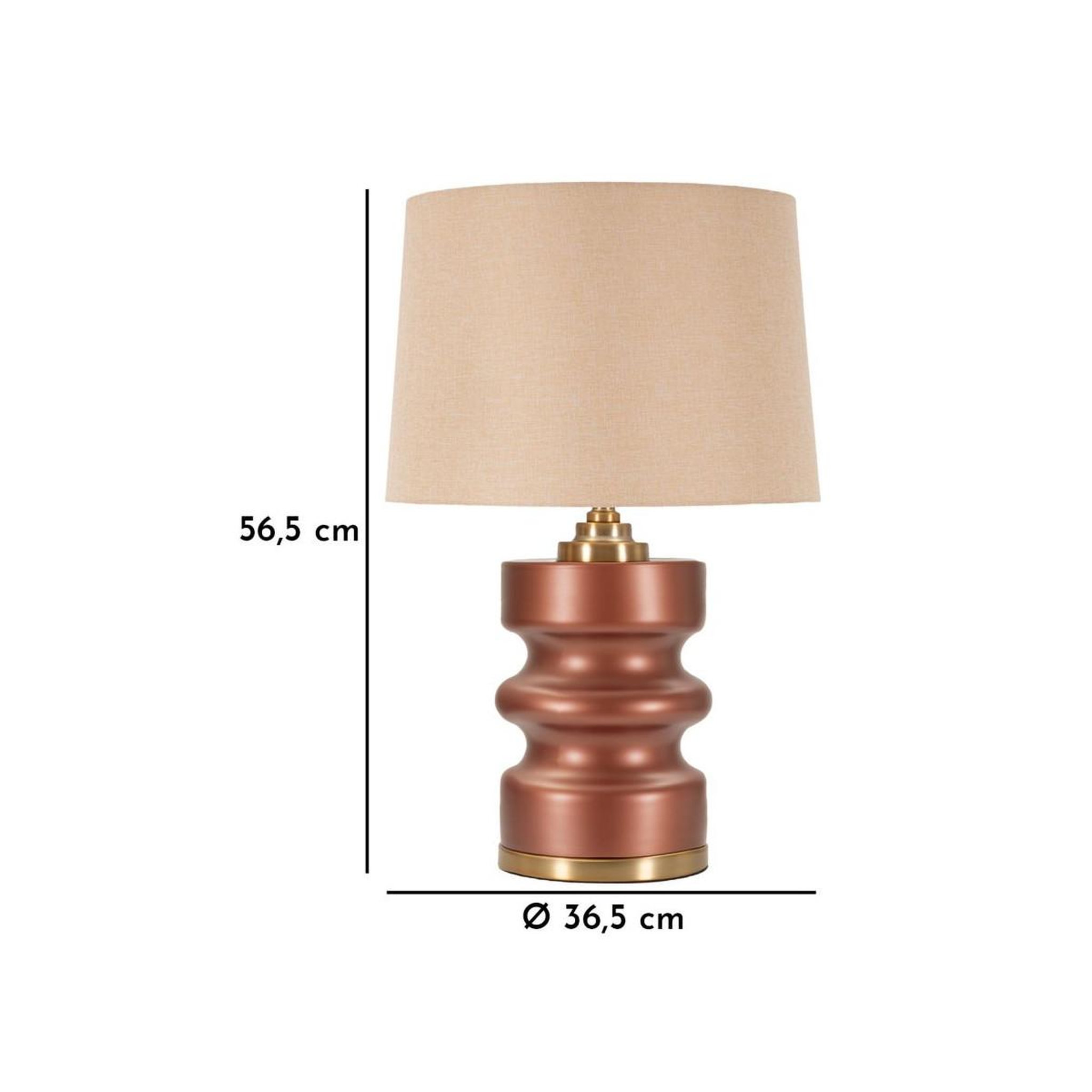 Voir la diapositive 6 : Paris Prix Lampe design  rosenthal  56cm marron