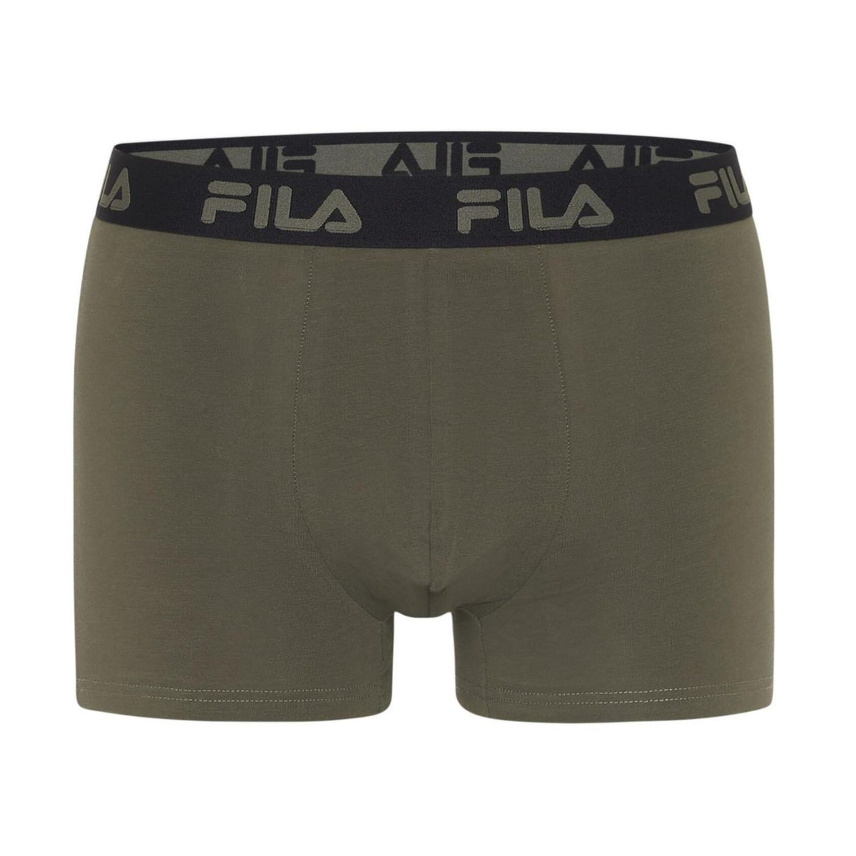 FILA Lot de 4 boxers homme en coton uni
