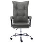 Voir la diapositive 2 : VIDAXL Chaise de bureau Anthracite Similicuir