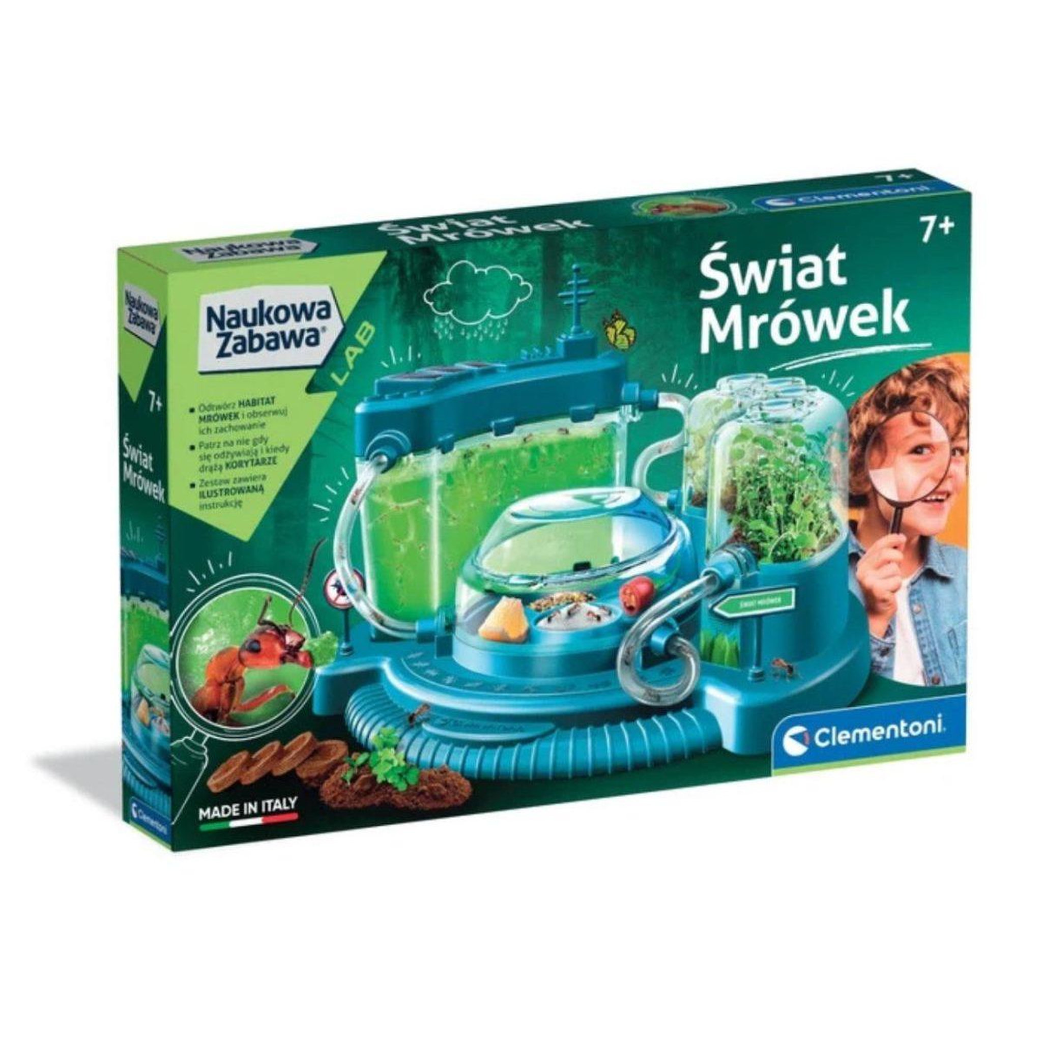 Voir la diapositive 4 : CLEMENTONI Coffret scientifique  50394 science  and  jeu - le monde des fourmis