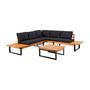Voir la diapositive 3 : GARDENSTAR Salon bas de jardin 4-6 personnes CAPRI