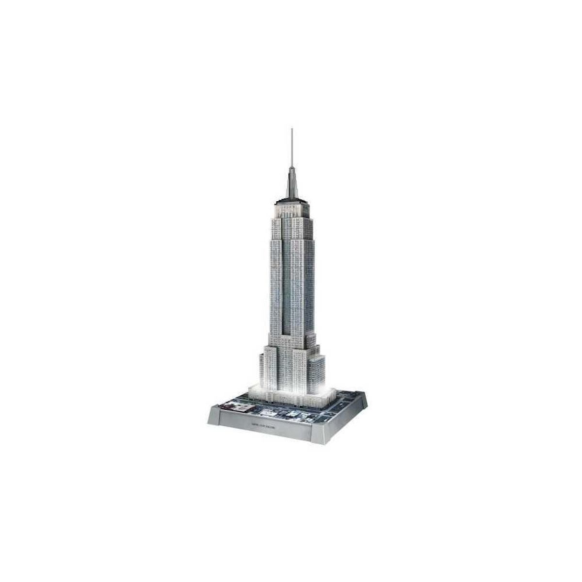 RAVENSBURGER Puzzle 3D Iconics - Empire State Building illuminé