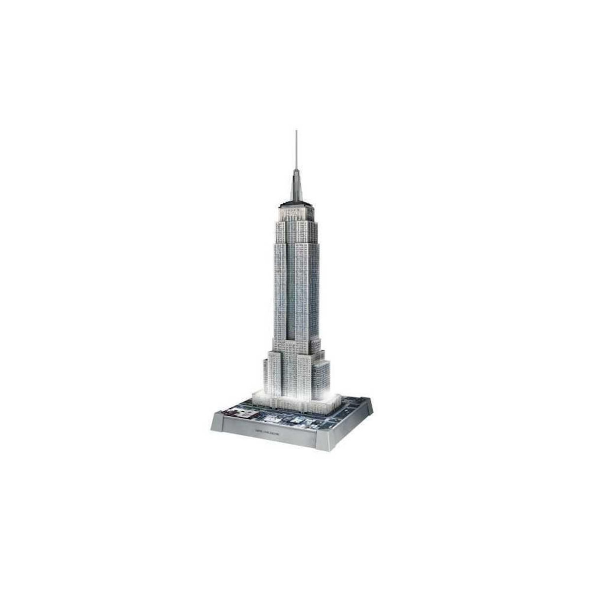 RAVENSBURGER Puzzle 3D Iconics - Empire State Building illuminé
