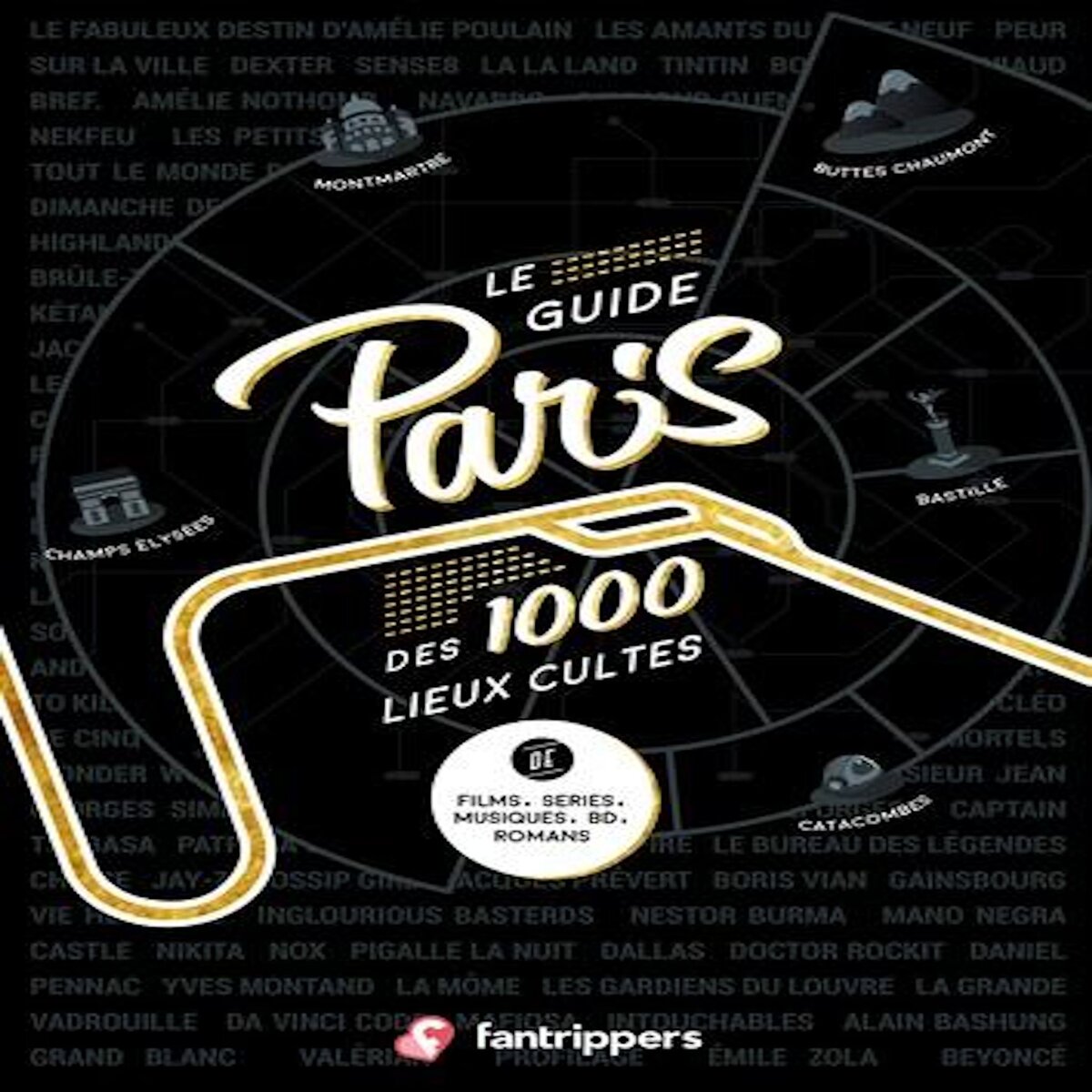 LE GUIDE PARIS DES 1000 LIEUX CULTES DE FILMS, SERIES, MUSIQUES, BD, ROMANS, Albert Nicolas