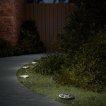 VIDAXL Lampes solaires de sol et piquets de sol exterieur 12 pcs