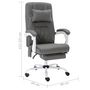 Voir la diapositive 6 : VIDAXL Chaise de bureau de massage Gris Similicuir