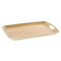 Voir la diapositive 1 : FIVE Plateau de Service Mélaminé  Bambou  38cm Naturel