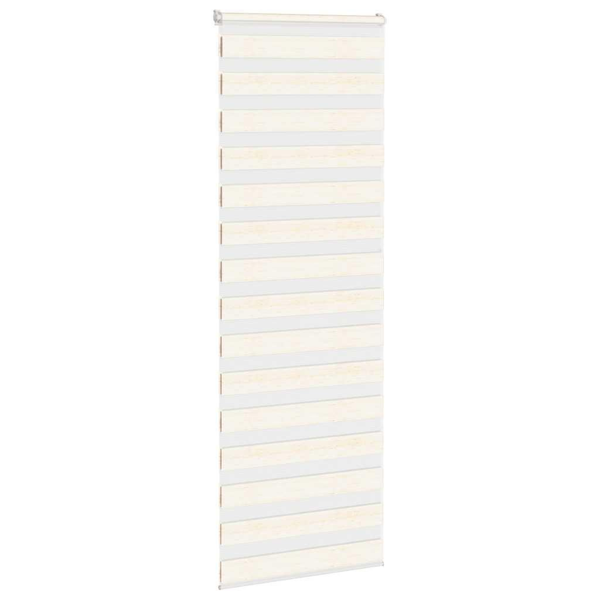 Voir la diapositive 3 : VIDAXL Store zebre beige marbre largeur du tissu 75,9 cm polyester