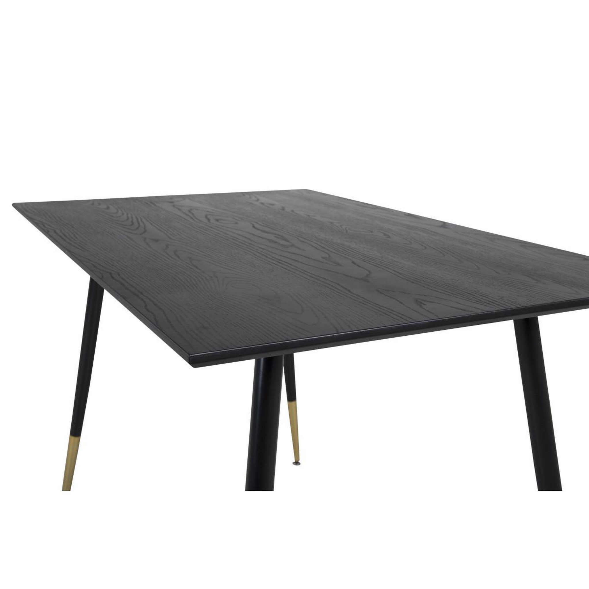 Voir la diapositive 5 : Paris Prix Table à manger design  dipp  120cm noir & or